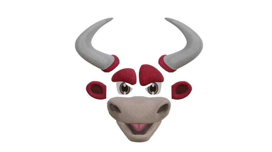 Mascota de los toros de Tijuana en 3D